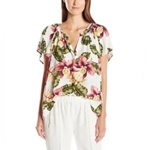 Show Me Your Mumu Avalon in Aloha Blooms Blouse | XS